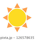 シンプルな太陽 シンプルな太陽 126578635