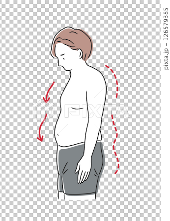 肥胖男子插畫素材 肥胖男子插畫素材 126579385