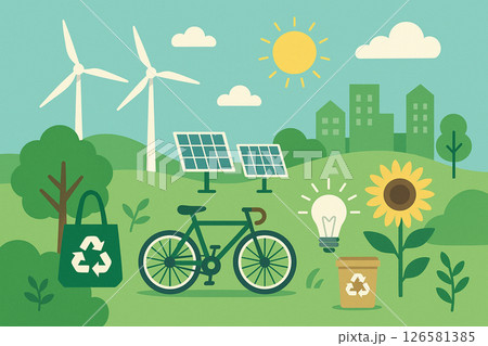 未来をつくる、サステナブルな夏の日 未来をつくる、サステナブルな夏の日 126581385