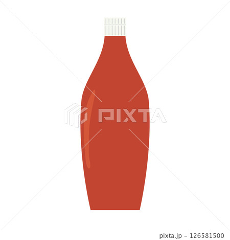 ケチャップのアイコンイラスト 調味料シリーズ ケチャップのアイコンイラスト 調味料シリーズ 126581500