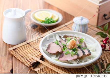 スライスしたかつお生節 スライスしたかつお生節 126581919