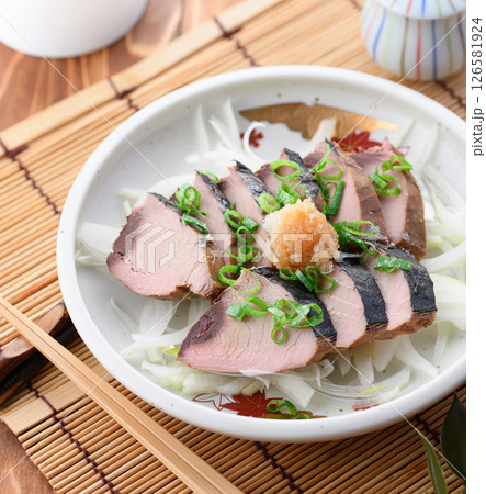 スライスしたかつお生節 スライスしたかつお生節 126581924