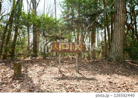 大峰山の山頂 大峰山の山頂 126582440