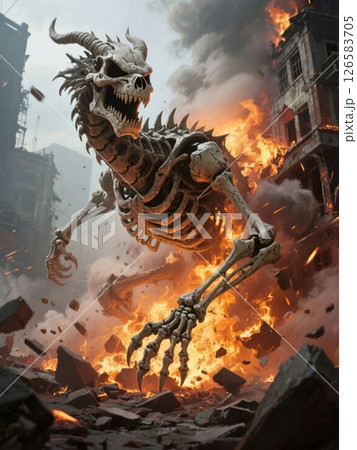 スケルトンドラゴン 126583705