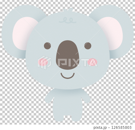 Cute Animal Koala Bear Kids Illustration style 126585803