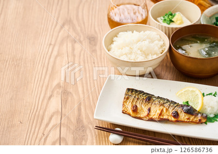 鯖の塩焼き定食 126586736