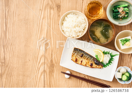 鯖の塩焼き定食 鯖の塩焼き定食 126586738