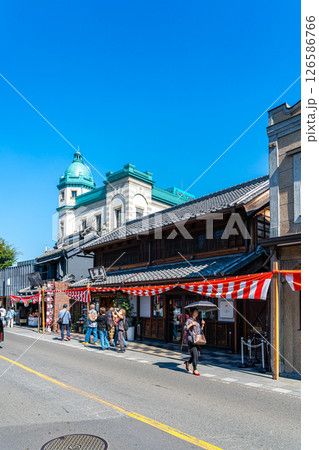 【埼玉県】風情のある川越の蔵造りの街並み 126586766