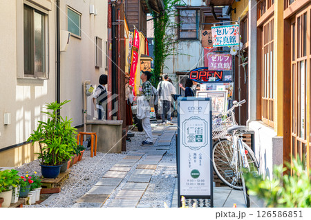 【埼玉県】風情のある川越の路地裏 126586851