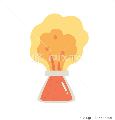 Chemistry Experiment with Flask Explosion Chemistry Experiment with Flask Explosion 126587206