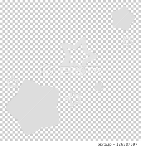淺灰色兩種恆星的插圖 126587397