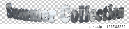 3DCG文字「Summer Collection（サマーコレクション）」 126588231