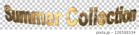 3DCG文字「Summer Collection（サマーコレクション）」 126588334