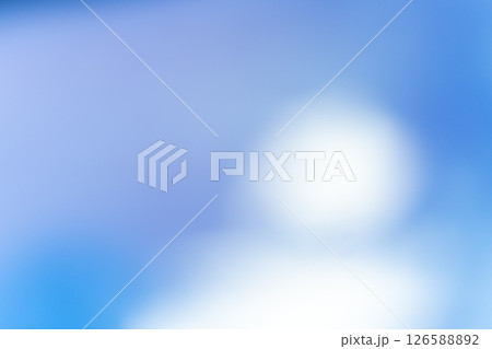 背景素材　グラデーション　ブルー系 126588892