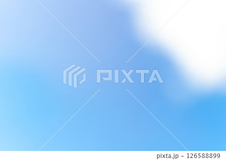 背景素材　グラデーション　ブルー系 126588899