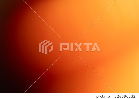 背景素材　グラデーション　オレンジ　黒 126590332
