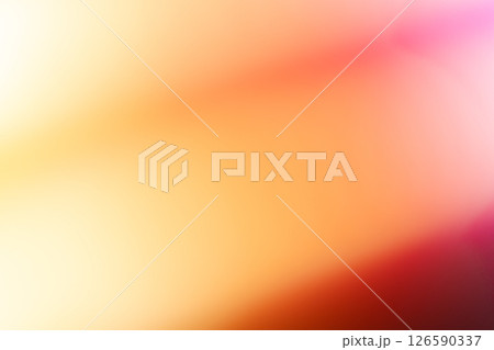 背景素材　グラデーション　オレンジ　黒 126590337
