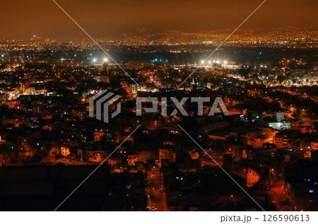 LIMA, PERU - DECEMBER 26,2024 the center, downtown of Lima, Peru. LIMA, PERU - DECEMBER 26,2024 the center, downtown of Lima, Peru. 126590613