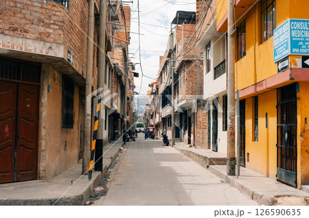 Viewpoint of Santa Apolonia in Cajamarca , Peru - november 2, 2024 126590635