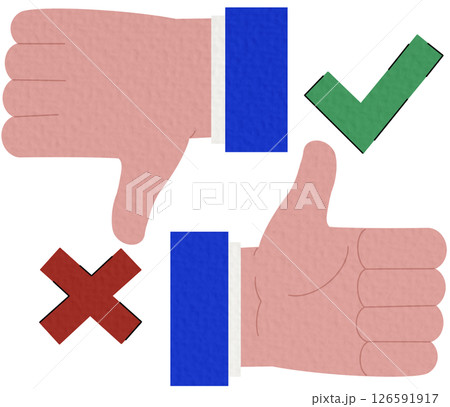 Soft skills concept. Employee with a ability to agree and disagree. Education, training and improvement for career building. Isolated flat vector illustration On white background. 126591917