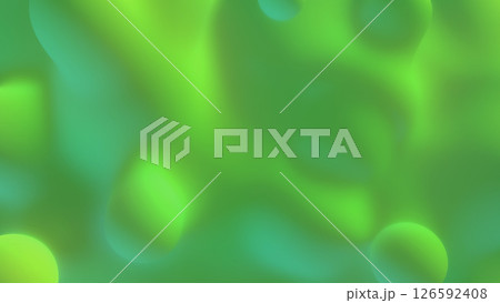 シンプルな液体のような背景 - グリーン シンプルな液体のような背景 - グリーン 126592408
