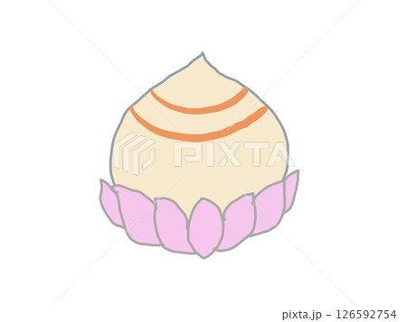 宝珠のイラスト 126592754