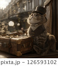 旅行する猫 126593102