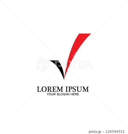 check mark symbol and logo icon check mark symbol and logo icon 126594551