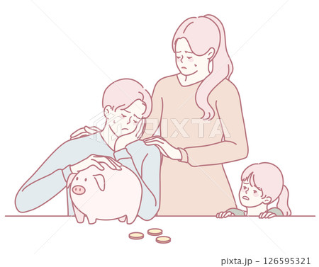 A Family Engaging in Meaningful Discussions Regarding Savings and Financial Planning Strategies A Family Engaging in Meaningful Discussions Regarding Savings and Financial Planning Strategies 126595321