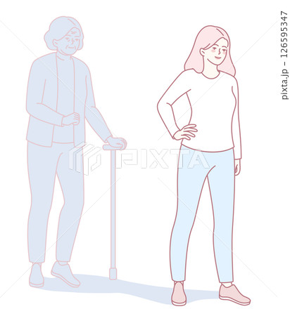 Diverse Age Representation Celebrating the Unique Voices of Older and Younger Generations 126595347