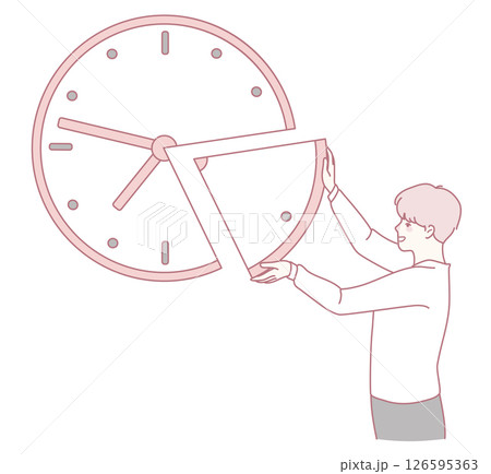 Effective time management and productivity are essential for success and life balance Effective time management and productivity are essential for success and life balance 126595363