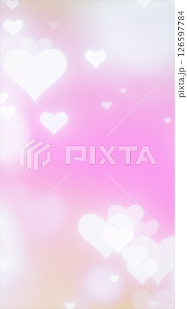 Soft pink background with floating heart shapes, evoking love, romance, and affection in a dreamy style Soft pink background with floating heart shapes, evoking love, romance, and affection in a dreamy style 126597784
