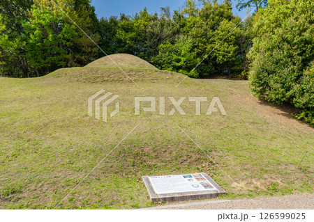 奈良県明日香村 キトラ古墳 奈良県明日香村 キトラ古墳 126599025