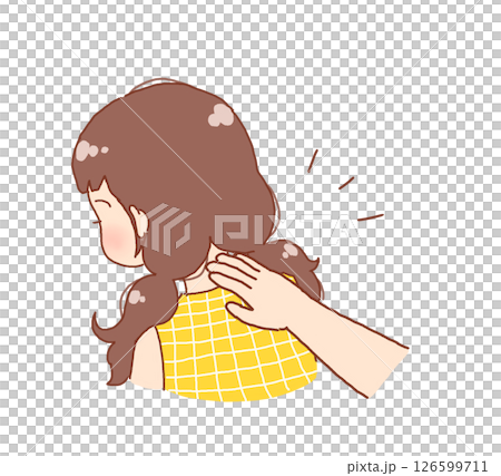 首筋に塗る 126599711