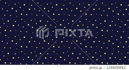 Night star seamless pattern vector graphics Night star seamless pattern vector graphics 126600662