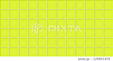 Neon green ceramic tile texture background...のイラスト素材 [126601450] - PIXTA