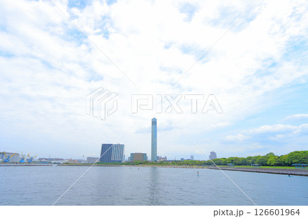 千葉県千葉市、千葉ポートタワーの風景 千葉県千葉市、千葉ポートタワーの風景 126601964