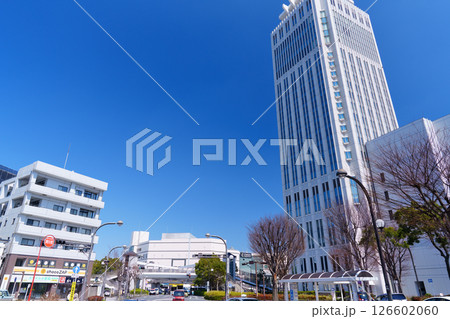 神奈川県・横須賀 京急本線 汐入駅周辺の風景 神奈川県・横須賀 京急本線 汐入駅周辺の風景 126602060