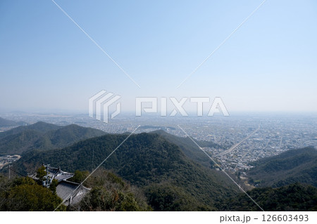 岐阜県岐阜市_岐阜城から南東側風景2_2024年3月 岐阜県岐阜市_岐阜城から南東側風景2_2024年3月 126603493