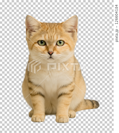 Sand cat front pose 126604184