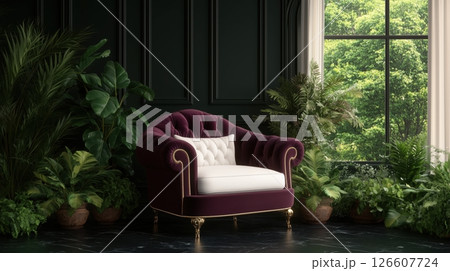 A luxurious embroidered manton de Manila draped over a classical wooden chair in a sunlit Andalusian courtyard, vibrant floral patterns shimmering in golden light, delicate silk fringe, blooming A luxurious embroidered manton de Manila draped over a classical wooden chair in a sunlit Andalusian courtyard, vibrant floral patterns shimmering in golden light, delicate silk fringe, blooming 126607724