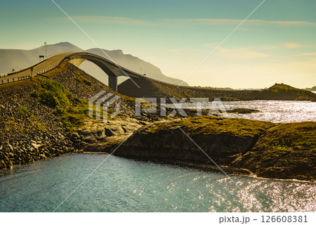 The Atlantic Road in Norway 126608381