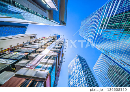 日本の東京都市景観 渋谷ストリームや渋谷スクランブルスクエア、渋谷アクシュなどの摩天楼…希望の光… 日本の東京都市景観 渋谷ストリームや渋谷スクランブルスクエア、渋谷アクシュなどの摩天楼…希望の光… 126608530
