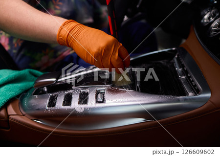 Expert Interior Car Detailing Utilizing the Latest Modern Technology and Techniques Today 126609602