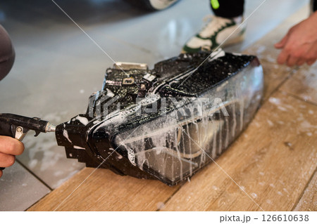 Cleaning and Properly Maintaining Automotive Parts to Ensure Their Longevity and Functionality 126610638