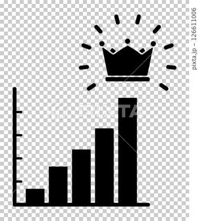 長條圖和皇冠 126611006