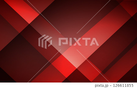 Red geometric abstract background with diagonal shapes. Red geometric abstract background with diagonal shapes. 126611855