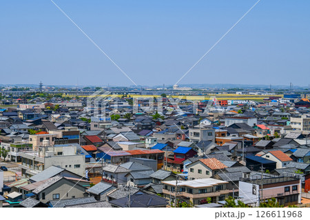 丸岡城天守からの町並み 126611968