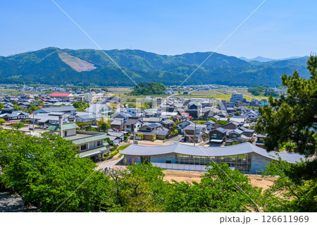 丸岡城天守からの町並み 丸岡城天守からの町並み 126611969
