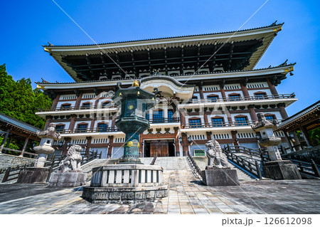 越前大仏の大仏殿外観 福井県勝山市 126612098